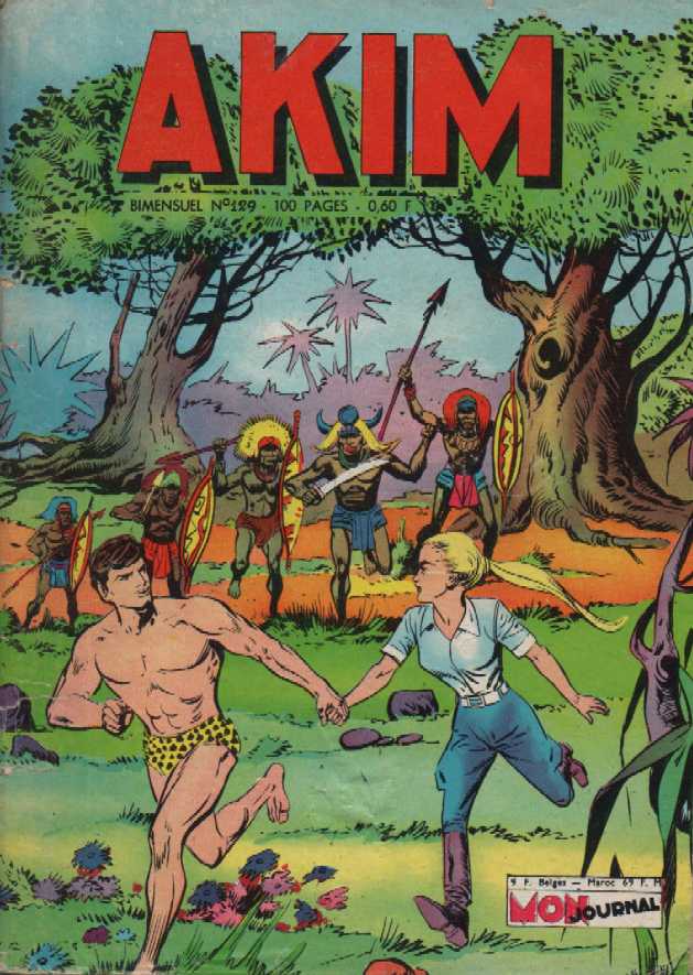 Scan de la Couverture Akim n 129